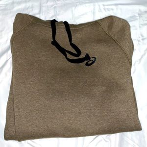 ASICS olive green hoodie